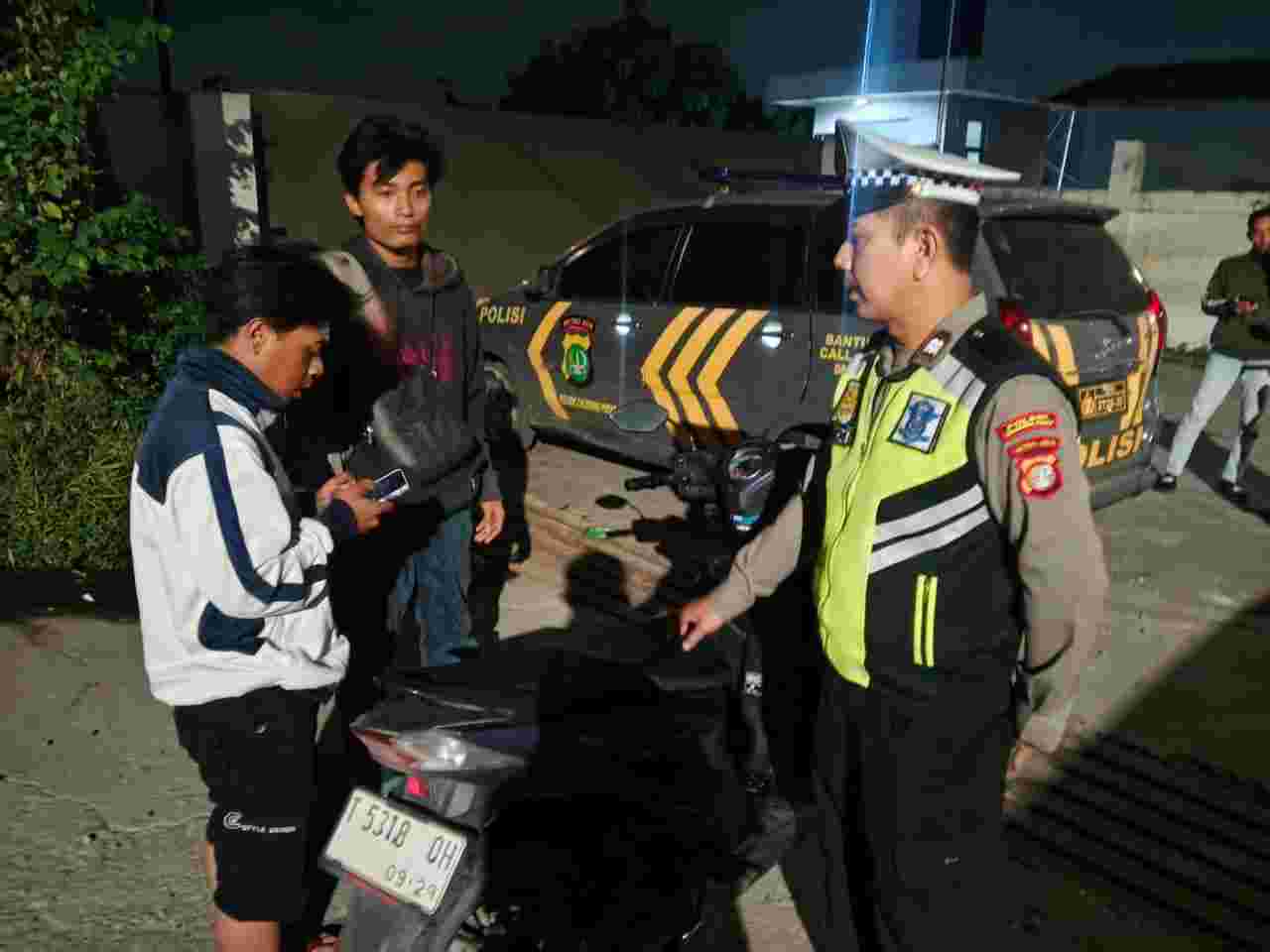 Jaga Jakarta Jaga Bekasi, Polsek Cikarang Pusat Gelar Operasi Kejahatan Jalanan Cegah Gangguan Kamtibmas