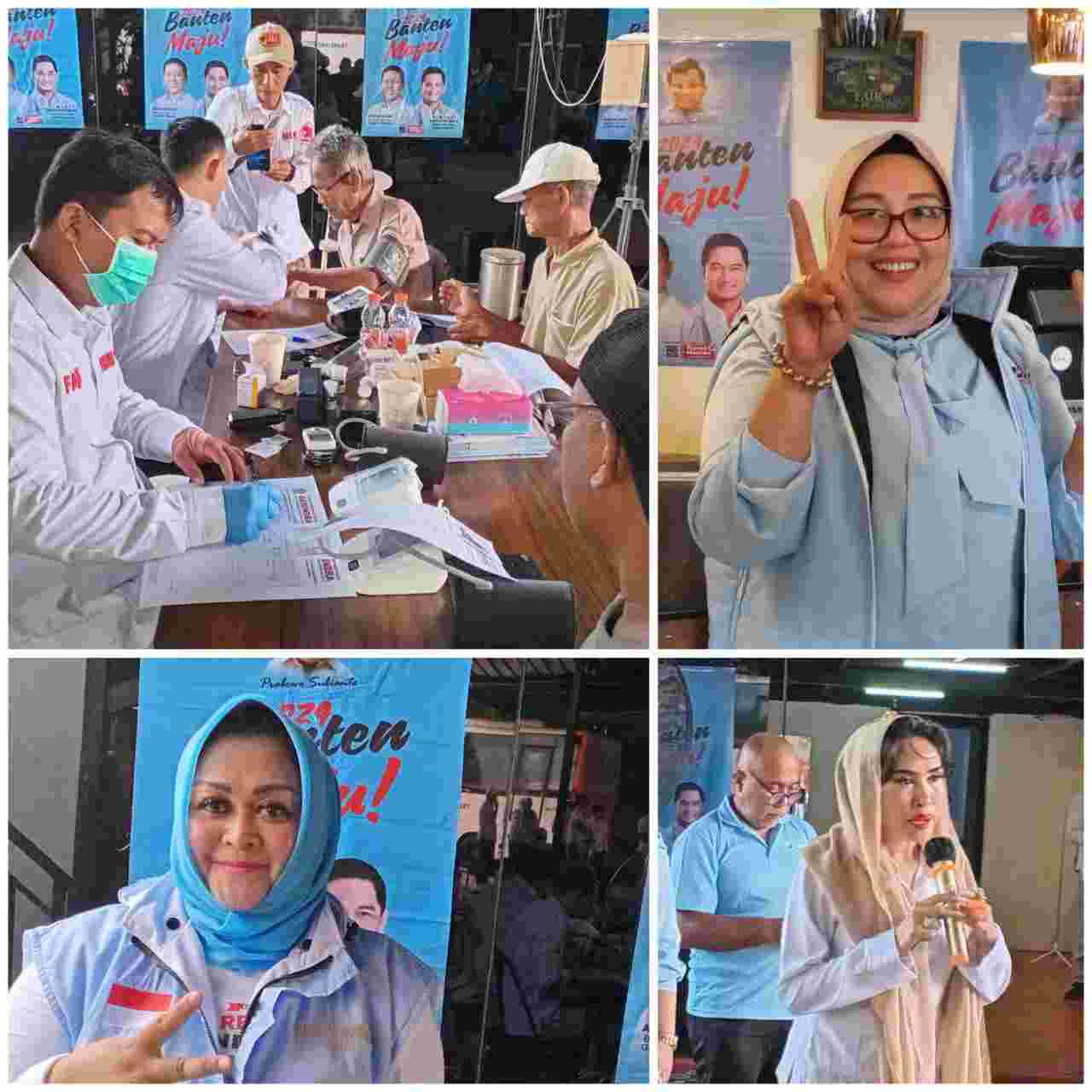 DPP Partai Gerindra melalui Relawan Indonesia Emas gelar Pengobatan Gratis untuk Masyarakat