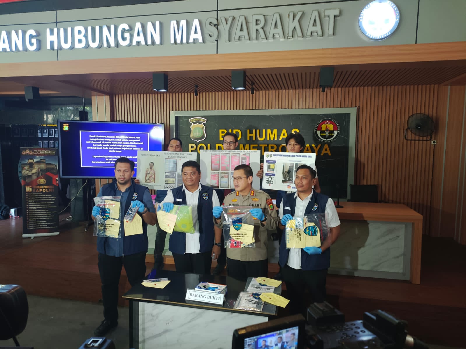 Polda Metro Jaya Tegaskan Komitmen Berantas Eksploitasi Anak Secara Online, Ungkap Jaringan dari Balik Lapas Cipinang