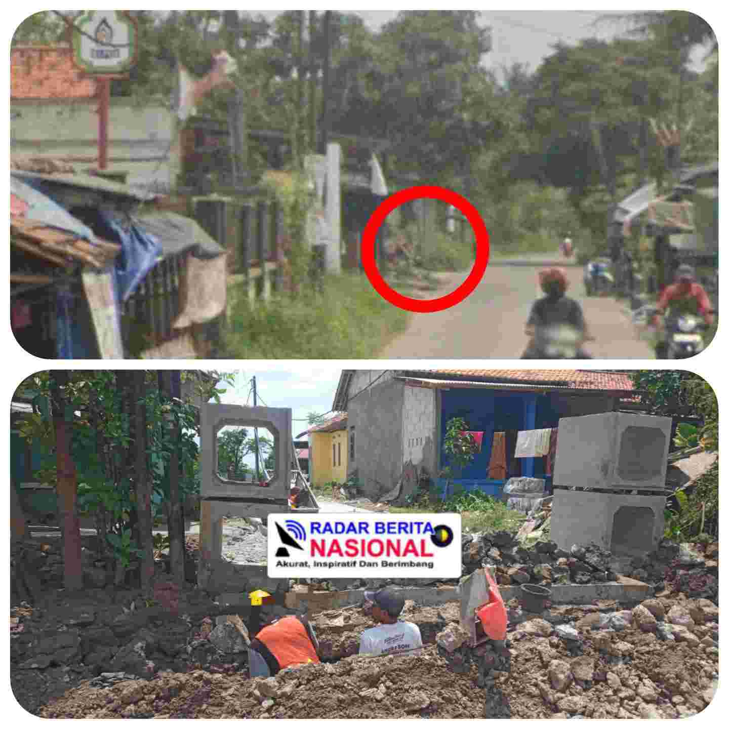 Diduga Proyek Abu-Abu Melenggang Tanpa Pengawasan Di Kobet Gandaria Kel Suka tani Kec Rajeg, Minim Informasi Publik