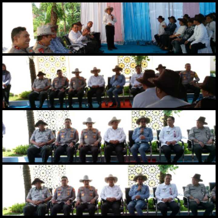Kunjungan Kerja Pejabat Pusat Kementrian RI,
Sulaeman Mentri Pertanian yang Meninjau PT.Lembur Setia Abadi Jaya Pternakan Sapi