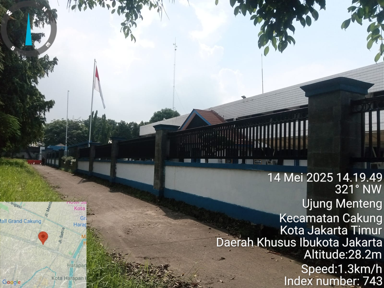 Ada yang janggal..? Sebab apa Kepala Unit Pengelola Pengujian Kendaraan Bermotor Ujung Menteng, Ketum LSM CAPA di Larang Masuk
