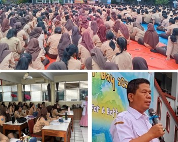 Acara  Moonzher Edufair and Career Day 2025 SMAN 2 Tangsel  berjalan  sukses