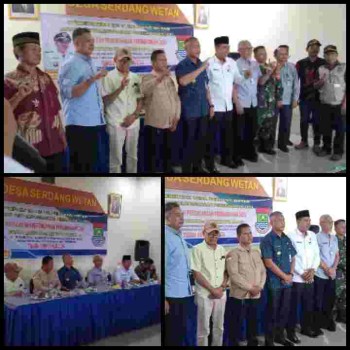 MusrenbangDes (Musyawarah Perencanaan Pembangunan Desa) pemerintahan Serdang wetan tahun anggaran 2024