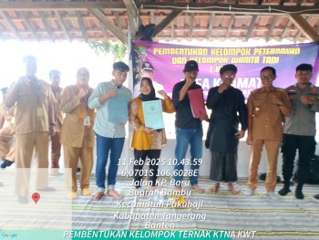 Pemdes kramat kec.pakuhaji gelar pengukuhan pokja poktan dan nelayan,dukung program pemerintah pusat swasembada pangan