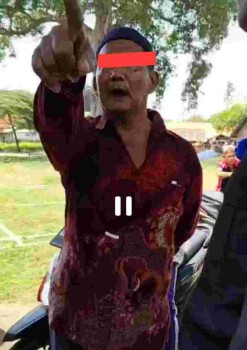 Kembali Terjadi Diduga Pria Paruh Baya Arogan, Larang Usir Wartawan Saat Liputan di Ruang Terbuka Di Desa Marga Mulya-Mauk Kab Tangerang

