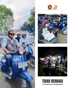PC Tidar Kota Tangerang Ikut Konser Amal Peduli Sumatera, Hasil Penjualan Parfum Didonasikan 100 Persen