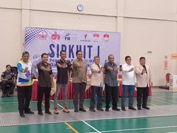 SIRKUIT 1 Anggar IKASI TAHUN 2025 Daerah Khusus Jakarta mengadakan Kejuaraan di GOR Pangadengan Pancoran, Jakarta