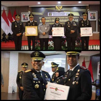 Puncak Perayaan Hari Bakti Pemasyarakatan Ke-60, Rutan Cipinang Raih 2 Penghargaan Dari Kanwil Kemenkumham DKI Jakarta