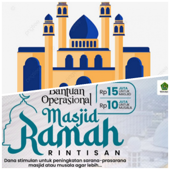 Manfaatkan Dana Bantuan Stimulan Demi Sarana-Prasarana Ibadah Ramah

Kemenag: Bantuan Dana Mencakup 10 Hingga 15 Juta Untuk Masjid dan Mushalah