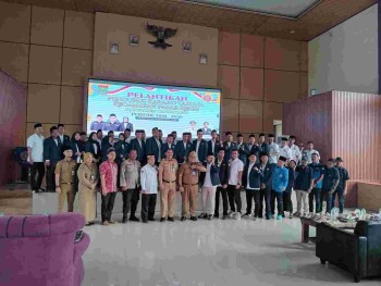 Pelantikan Pengurus Karang Taruna Kecamatan Pasar Kemis Periode 2025–2030 Digelar