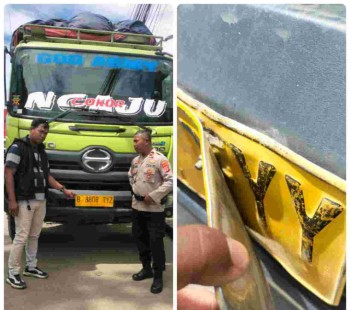 Lakalantas di Cisoka, Kaki Ibu Rumah Tangga Terlindas Dump Truck Tanah Proyek PIK 2, Diduga Gunakan Dua Plat Nomor Berbeda