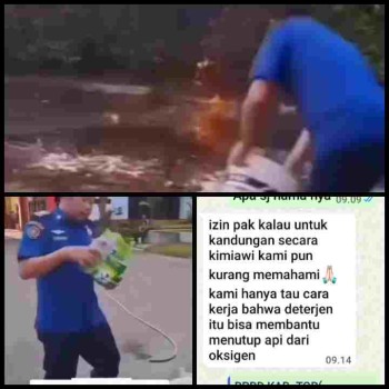 Video Edukatif Pemadam Beredar di Medsos, BPBD Kabupaten Tangerang Angkat Bicara