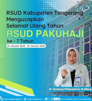 Dalam rangka HUT ke-7, RSUD Pakuhaji Komitmen Berikan Layanan Terbaik Kepada Masyarakat