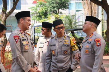 HUT Ke-74 Polda Metro Jaya Gelar Doa Bersama Untuk Pemilu Damai 2024