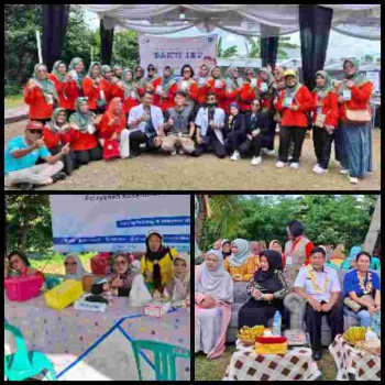 Cek Gula Darah Serta Cek Mata Gratis  Dalam acara Bhakti Ibu, di Desa Kabasiran Kecamatan Parung Panjang  Di Support Oleh CSR BFI