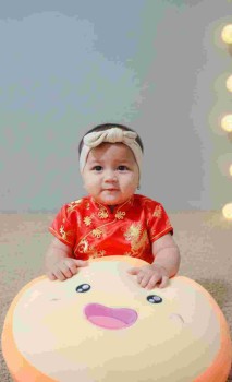 Meriahnya Pesta HUT Ke-1 Cucu Jurnalis Senior E.J Simangunsong, Evelyn Zefanya Simangunsong