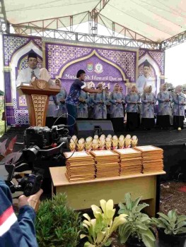 MTQ Perdana Pemdes Kemiri Berlangsung Meriah, Camat Kemiri Hadir di Tengah Padatnya Agenda