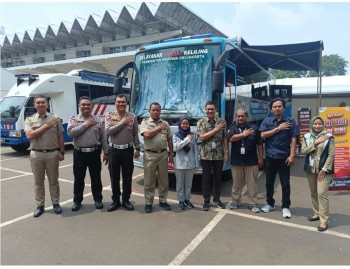 Samsat Keliling Jakarta Selatan Aktif Dalam Hari Anti Korupsi Sedunia