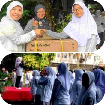 SMAN  1 Kota Tangsel Gelar Haornas,

Ini Pesan Hj.Lina( Kepsek): 



Kebugaran Fisik Salah satu  Indikator Gaya Hidup  Sehat  Dan Seimbang