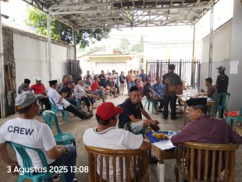 Pemilihan Ketua RT Di RW 05 Pondok Ranji Berjalan Sukses, Kerjasama Masyarakat Dan Aparat