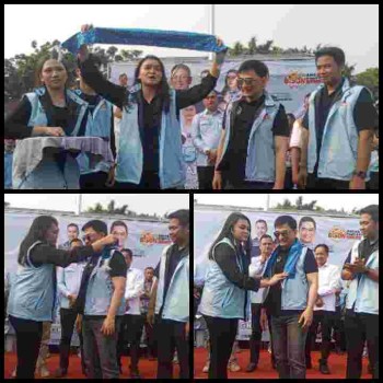 Bison Indonesia Apel Akbar Di Balaraja,Siap menangkan cagub cawagub Andra Soni - Dimyati Banten maju
