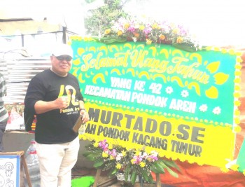 Milad ke 42 Kecamatan Pondok-aren menuju tahun Ke- emasan

H.Murtado,S.E( Lurah Pondok Kacang Timur :