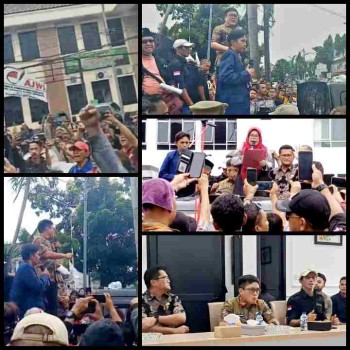25 Organisasi Kewartawanan Gelar Aksi Intelektual di Dinsos Kabupaten Bogor, Erwin Ramli: 