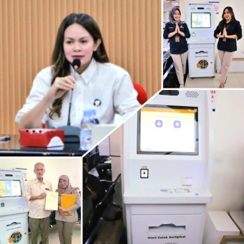 Terobosan Baru Kementerian ATR/BPN, Kini Bisa Cetak Sertipikat Elektronik Mandiri di Kantah Tangerang Selatan