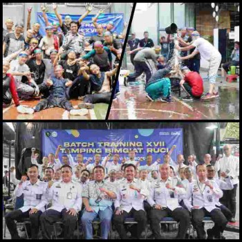 Pembinaan Kedisiplinan, Langkah Awal Perbaikan Diri Warga Binaan Rutan Cipinang Semangat Ikuti Training Batch Bimgiat Ke- 17