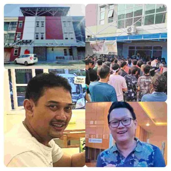 Terkait aksi demo Penghuni  Ruko  Mega Mall Ciputat-



Harry Irianso( Manager Operasional Shakti inn Hotel :



