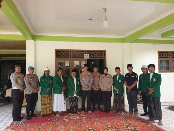 Sambang Ponpes Daarul Anshor di Pakuhaji, Kapolres Metro Tangerang Kota Minta Doa dan Dukungan Polri Untuk Masyarakat