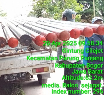 Pemasangan tiang internet My Republic diduga kuat tanpa izin, 