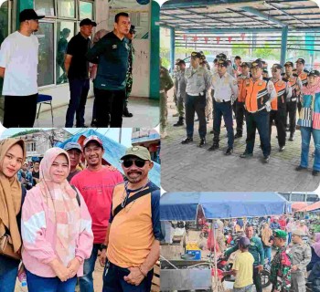 Penertiban Pedagang  di Jalan H. Usman Ciputat, dilakukan,  libatkan Aparat Gabungan