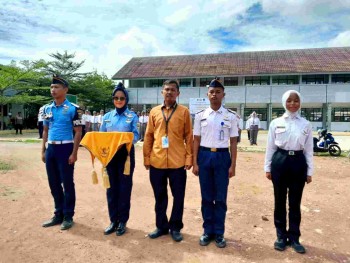 LDKT SMKN 12 Kabupaten Tangerang Tanamkan Jiwa Kepemimpinan dan Kedisiplinan Taruna