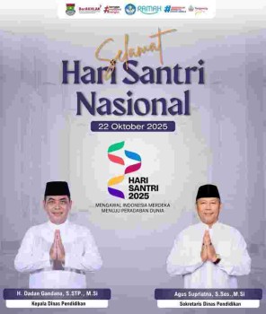 Dinas Pendidikan Kabupaten Tangerang Sambut Hari Santri Nasional: Maju Bersama Menuju Indonesia Gemilang