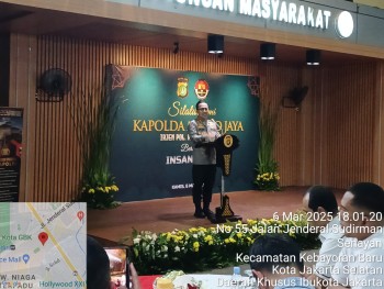 berfokus pada penyampaian pesan-pesan Kamtibmas (keamanan dan ketertiban masyarakat), polda metro jaya ajak semua pihak bekerja sama