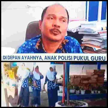 Siswa SMAN 1 Sinjai Diduga Nekat Pukul Guru Wakasek, Kontan Langsung Dikeluarkan dari Sekolah, Ortu nya 