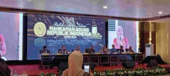 Refleksi Akhir Tahun MAHKAMAH AGUNG REPUBLIK INDONESIA Tahun 2024,menyampaikan informasi mengenai keadaan terkini