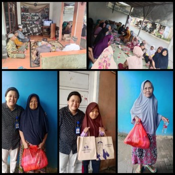 Pengusaha Travel Salurkan BANSOS, Bidik Yatim Piatu Janda Dan Lansia

