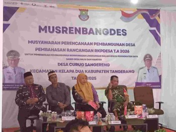 Musrembangdes Curug Sangereng Bahas Rancangan RKPDESA Tahun 2026