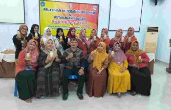 Pelatihan Pembuatan Dawet Berbahan Sayuran, Upaya PKK Desa Gayam Kurangi Angka Stunting
