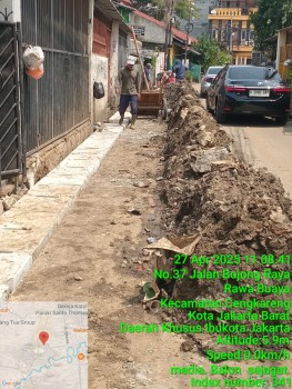 Proyek Drinase Tidak ada papan impormasi keterbukaan publik,diduga Tidak sesuai Spesifikasi
