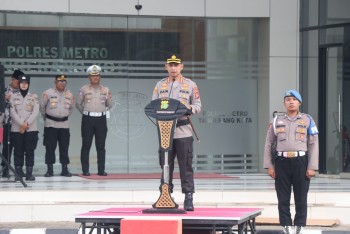 Polres Metro Tangerang Kerahkan 347 Personel Gabungan Amankan Imlek 2025