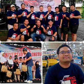 Anniversary ke-5 Brionesia Chapter Tangerang  Raya Jadi Ajang Silaturahmi Komunitas Otomotif