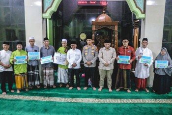 Pererat Silaturahmi Bersama Masyarakat, Kapolres Metro Tangerang Kota Laksanakan Tarling Safari Ramadan 2025