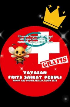 Yayasan Frits Saikat Peduli Siap Menolong Masyarakat yang Membutuhkan Bantuan Kesehatan