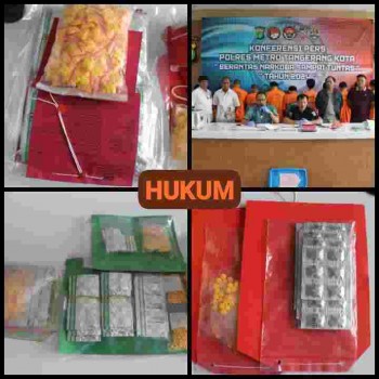 Satresnarkoba Polres Metro Tangerang Kota Sita Ribuan Butir Obat Terlarang Siap Dijual Secara Langsung dan Daring