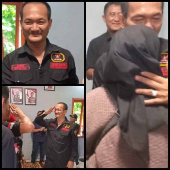 Kunjungan Ketua DPC Bogor Grib Jaya Ke PAC Parungpanjang,silaturahmi sekaligus memperingati Ultah Ketua ARES Ke-47 tahun