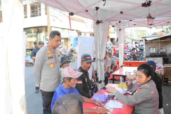 Gelar Bhakti Sosial Presisi di Bulan Ramadhan, Kapolres Metro Tangerang Kota: Pemeriksaan Kesehatan Gratis untuk Masyarakat